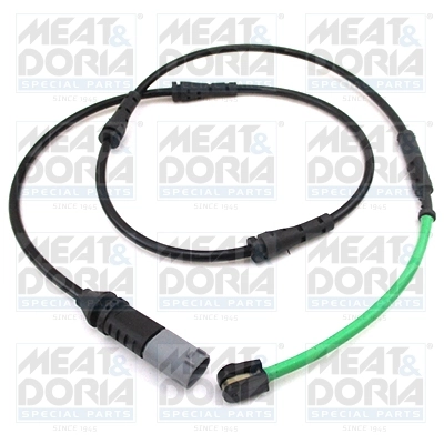 Warning Contact, brake pad wear